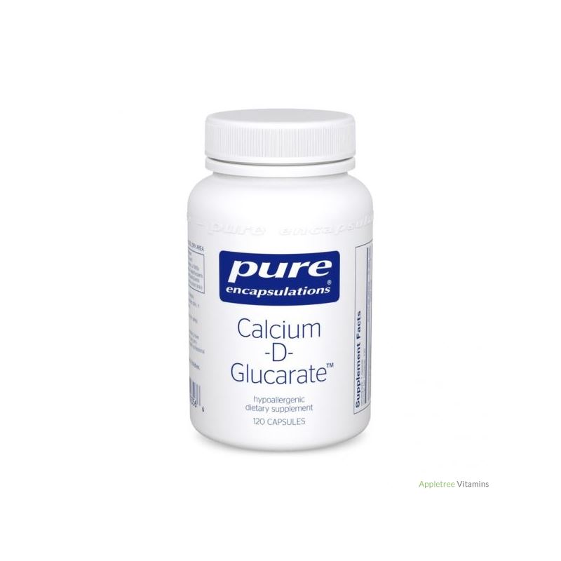 Pure Encapsulation Calcium-D-Glucarate 120c