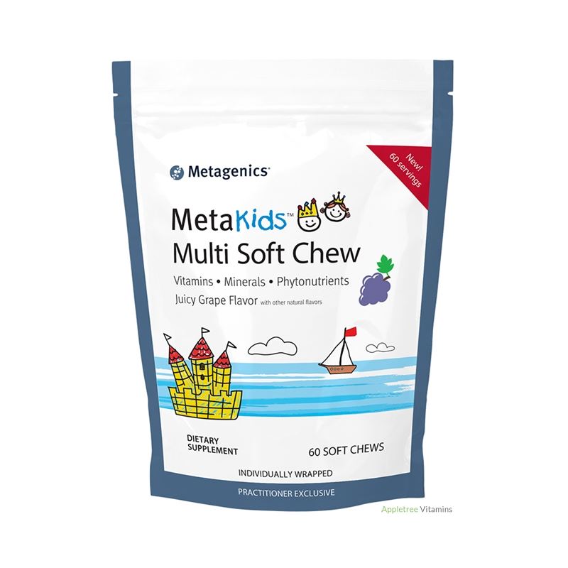 Metagenics MetaKids Multi Soft Chew Grape 60 Chews
