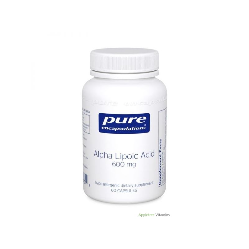 Pure Encapsulation Alpha Lipoic Acid 600 mg 60c