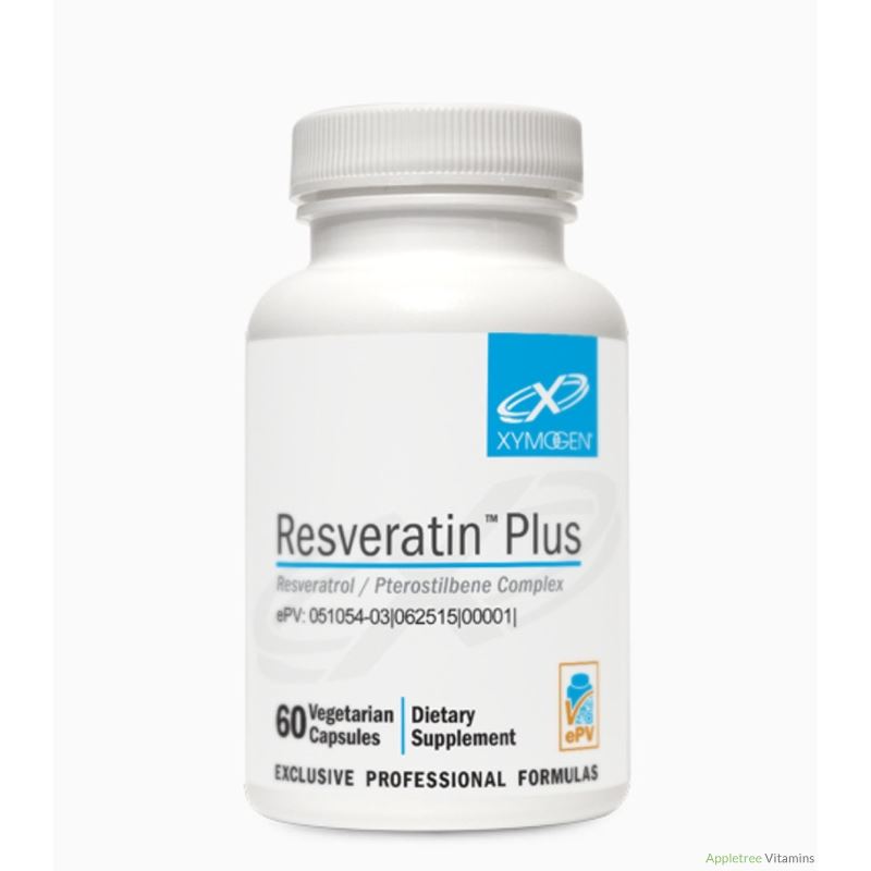 Xymogen Resveratin ™ Plus 60 Capsules
