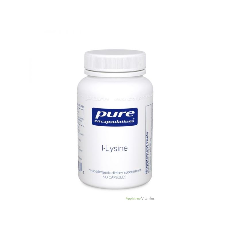 Pure Encapsulation l-Lysine 90c