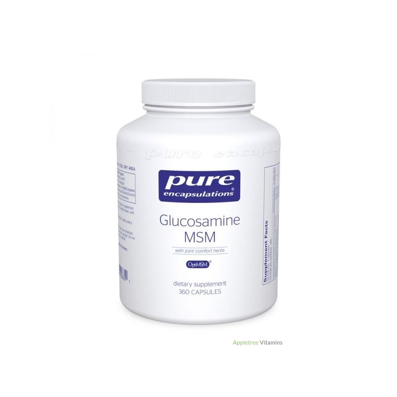 Pure Encapsulation Glucosamine/MSM with joint comf