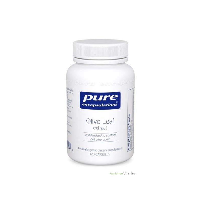Pure Encapsulation Olive Leaf extract 120c
