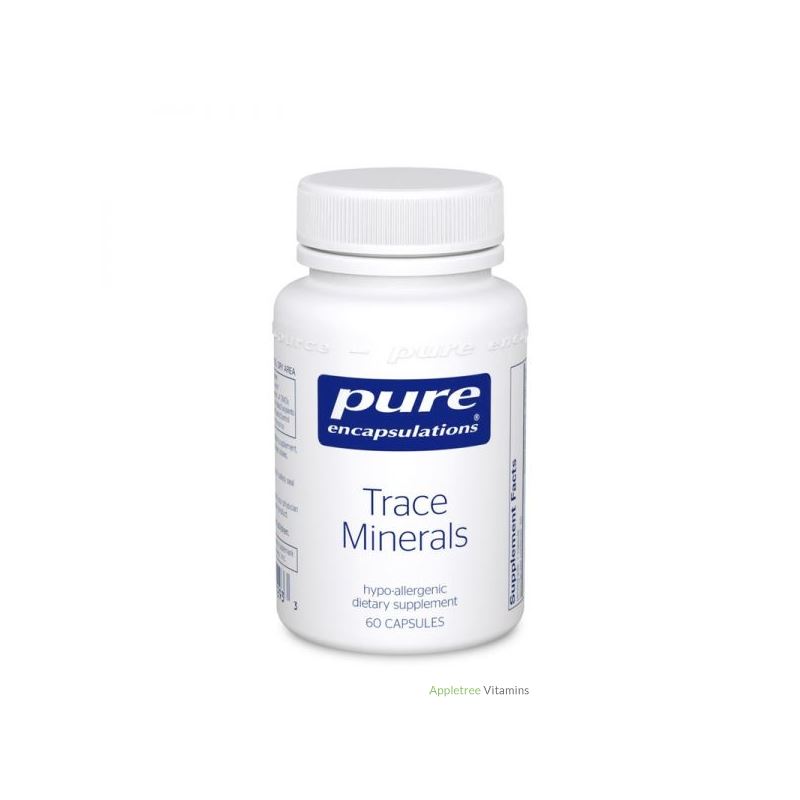 Pure Encapsulation Trace Minerals 60c
