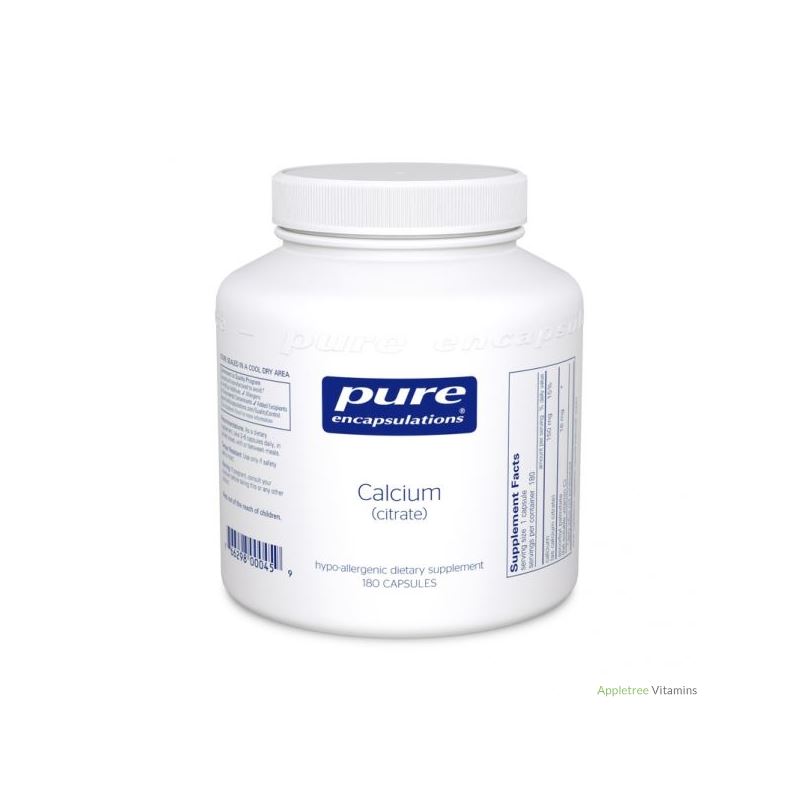 Pure Encapsulation Calcium (citrate) 180c