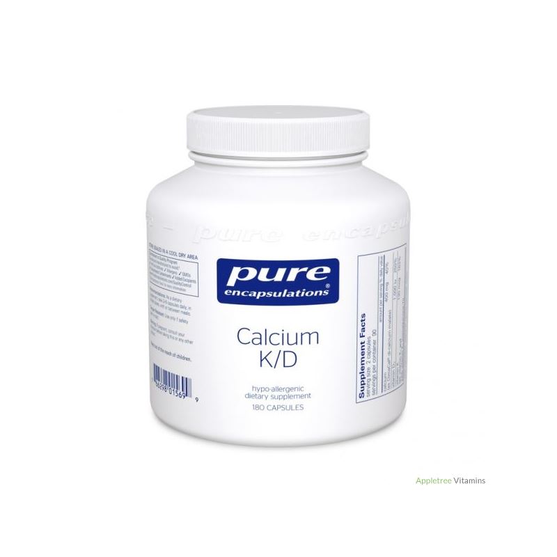 Pure Encapsulation Calcium K/D 180c