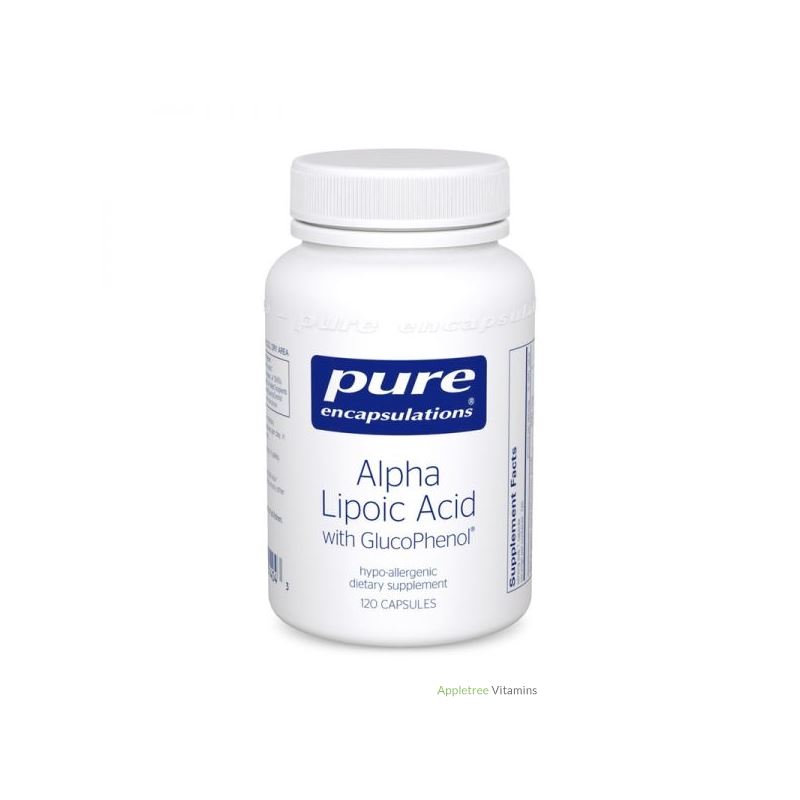 Pure Encapsulation Alpha Lipoic Acid with GlucoPhe