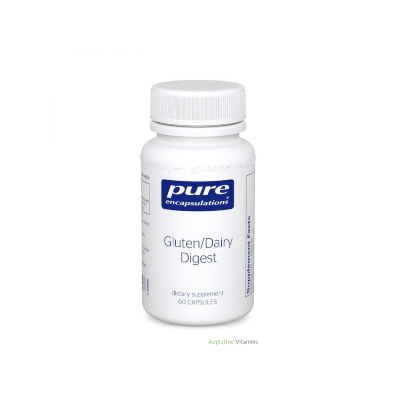 Pure Encapsulation Gluten/Dairy Digest 60c