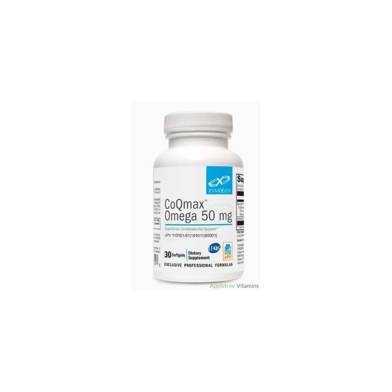 Xymogen CoQmax Omega 50 mg 30 Softgels