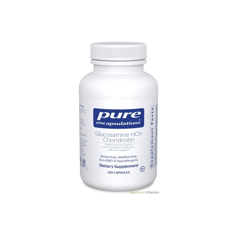 Pure Encapsulation Glucosamine HCl Chondroitin 120