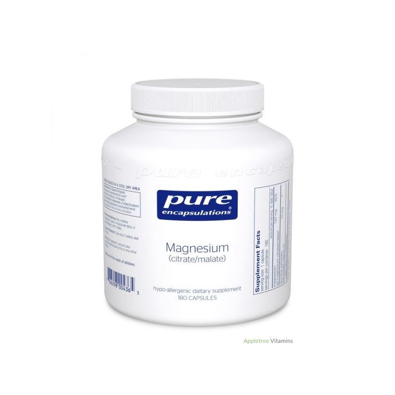 Pure Encapsulation Magnesium (citrate/malate) 90c